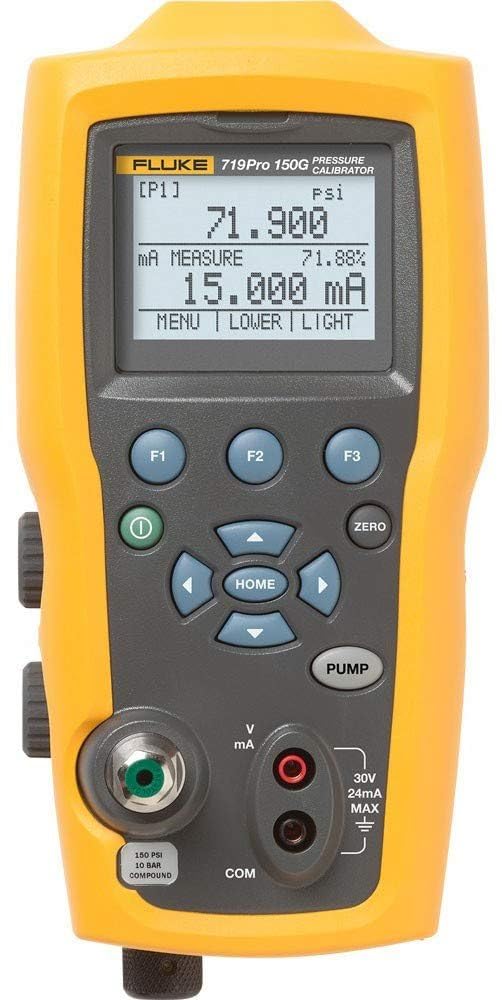 Fluke FLUKE-719PRO 300G Electric Pressure calibrator integrated pump for one handed pressure calibration