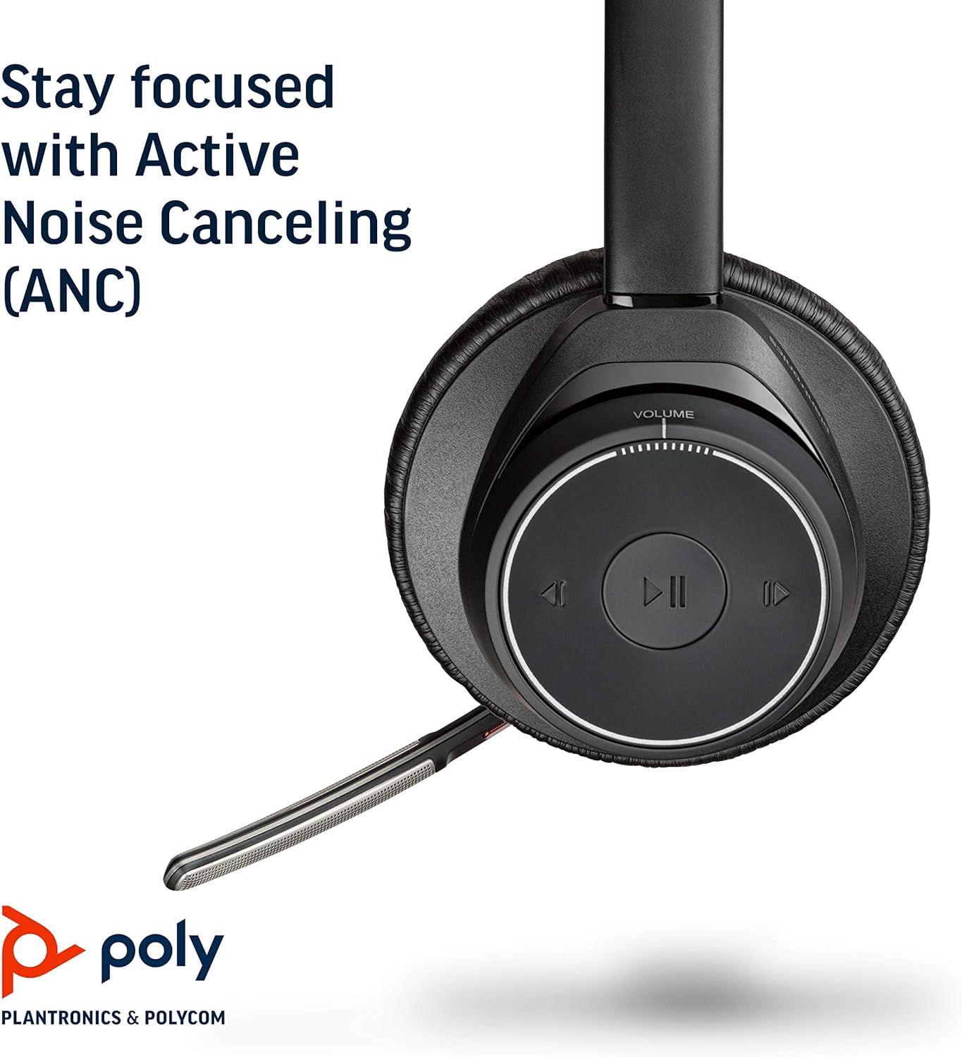 Plantronics Voyager Focus Headset B825, No Stand (202652-103)