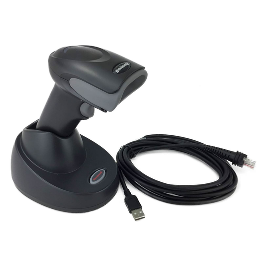 Honeywell Voyager XP 1472G Wireless Barcode/Area-Imaging Scanner Kit | 2D/1D/PDF/Postal, including a USB cable and a base