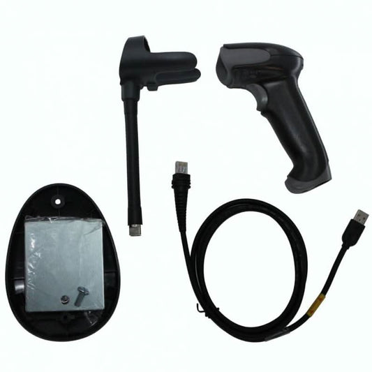 Honeywell Voyager XP 1470G2D-2USB-1-N Scanner Kit | Tethered 1D/2D, Standard Range, Black, Includes Flex Pres Stand & USB 1.5m Cable, TAA