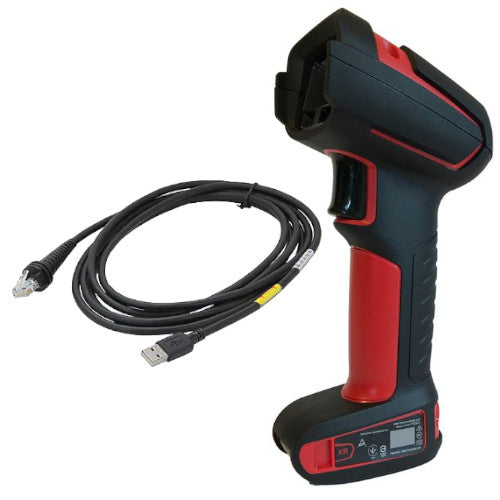 Honeywell Granit XP 1990iXR-3USB-N Scanner Kit | Tethered Industrial 1D/2D Scanner, XR FlexRange, Red, Includes USB Type A 3m Cable, TAA, Mexico