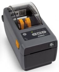 Zebra ZD411 Direct Thermal Label Printer | 300 DPI, USB/USB Host, Modular Connectivity, BTLE5, US Cord