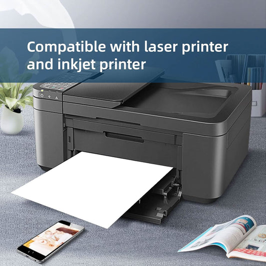 3-1/3" x 4" Shipping Labels | Laser & Inkjet Printer, 6-Up per Sheet, 500 Sheets (3000 Labels), Mailing Stickers