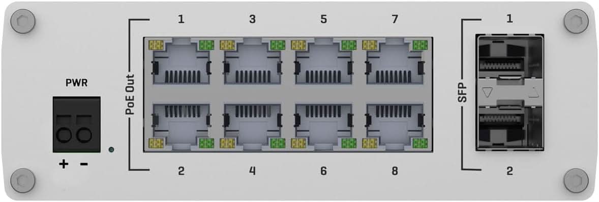 Teltonika TSW210 UNMANAGED Industrial Switch, W128169325 (Switch)