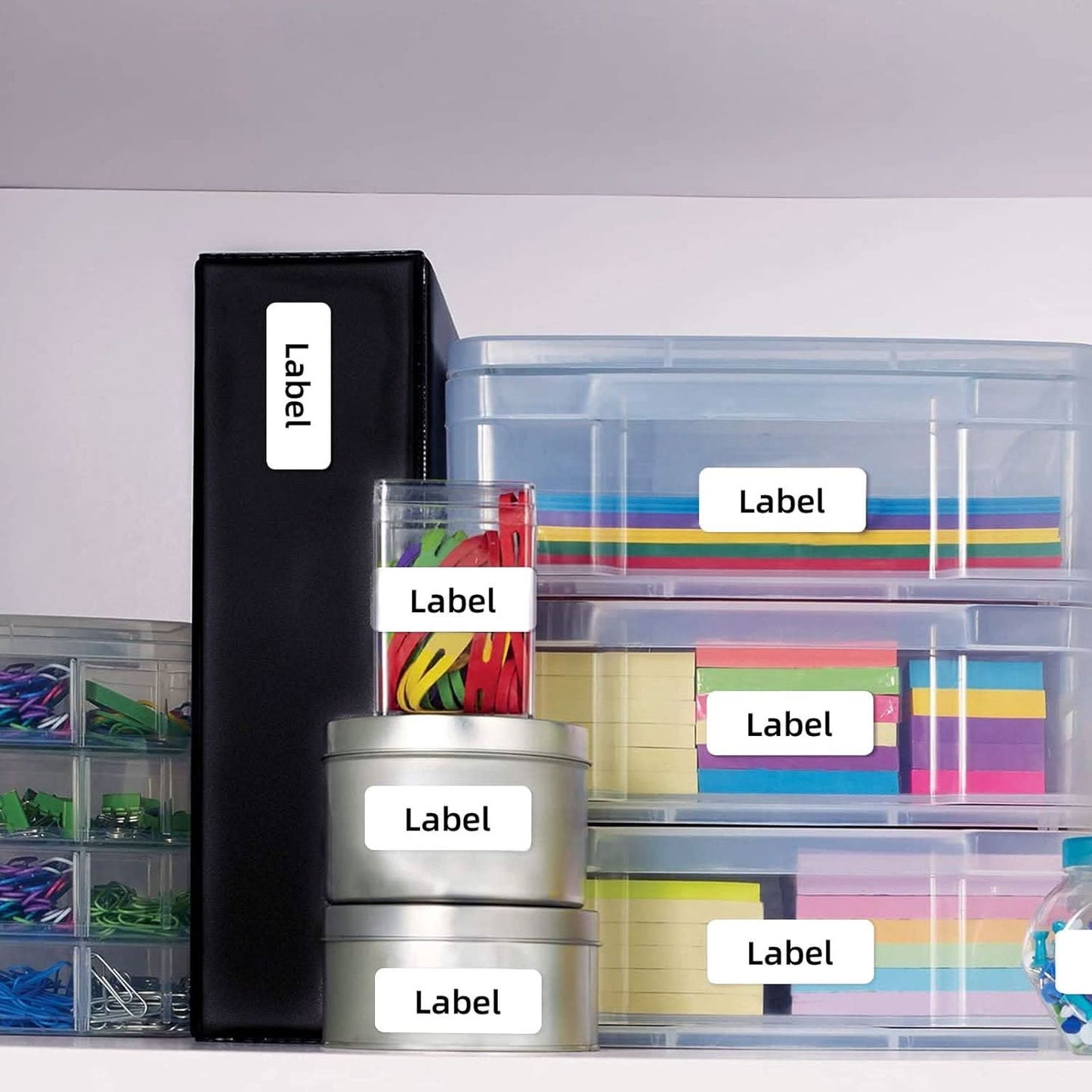 1" x 2-5/8" Address Labels | Laser & Inkjet Printer, 30-Up per Sheet, 500 Sheets (15,000 Labels), US Letter Size, FBA, shipping & return