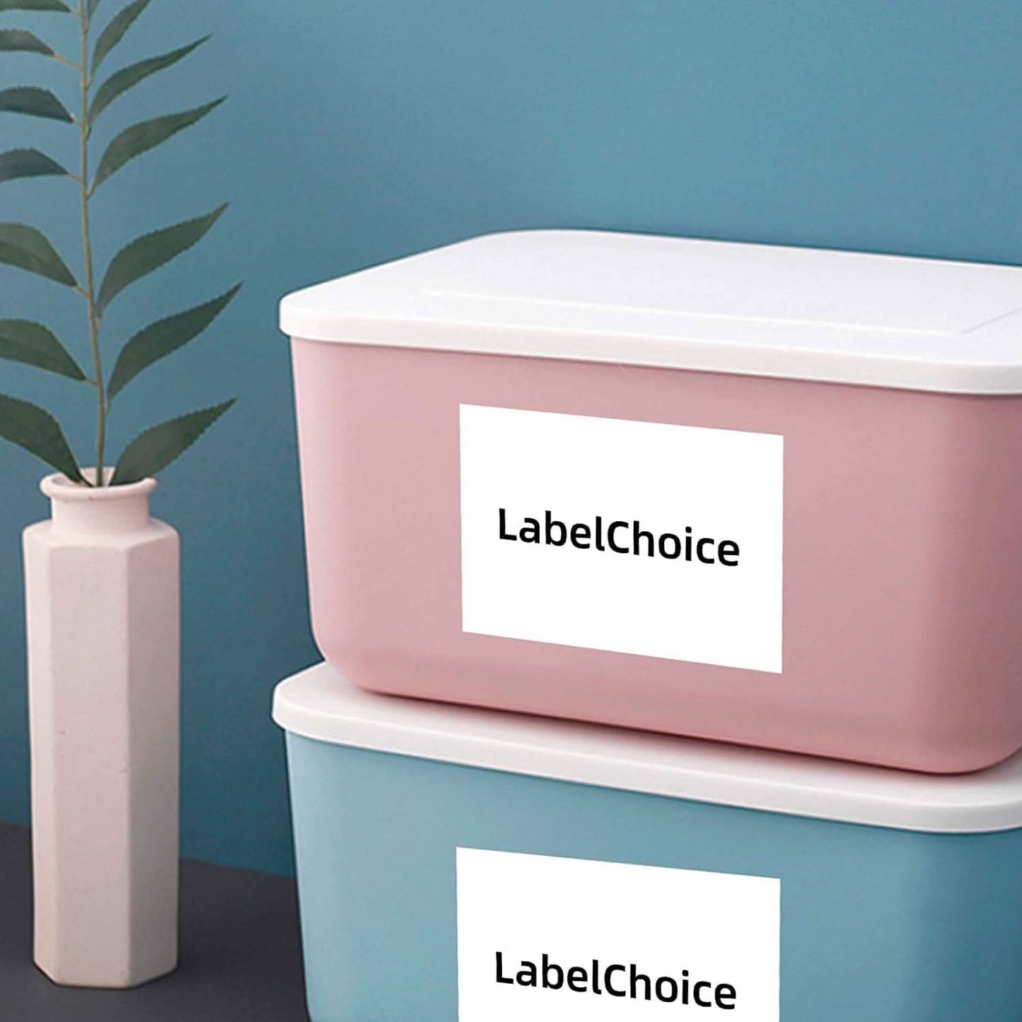 8.5" x 11" Full-Sheet Labels | Laser & Inkjet Printer, 1 per Sheet, 500 Sheets (500 Labels), Self-Adhesive Shipping/Mailing Labels