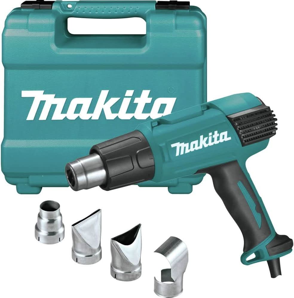 Makita HG6530VK Heat Gun Kit | Variable Temperature, LCD Digital Display