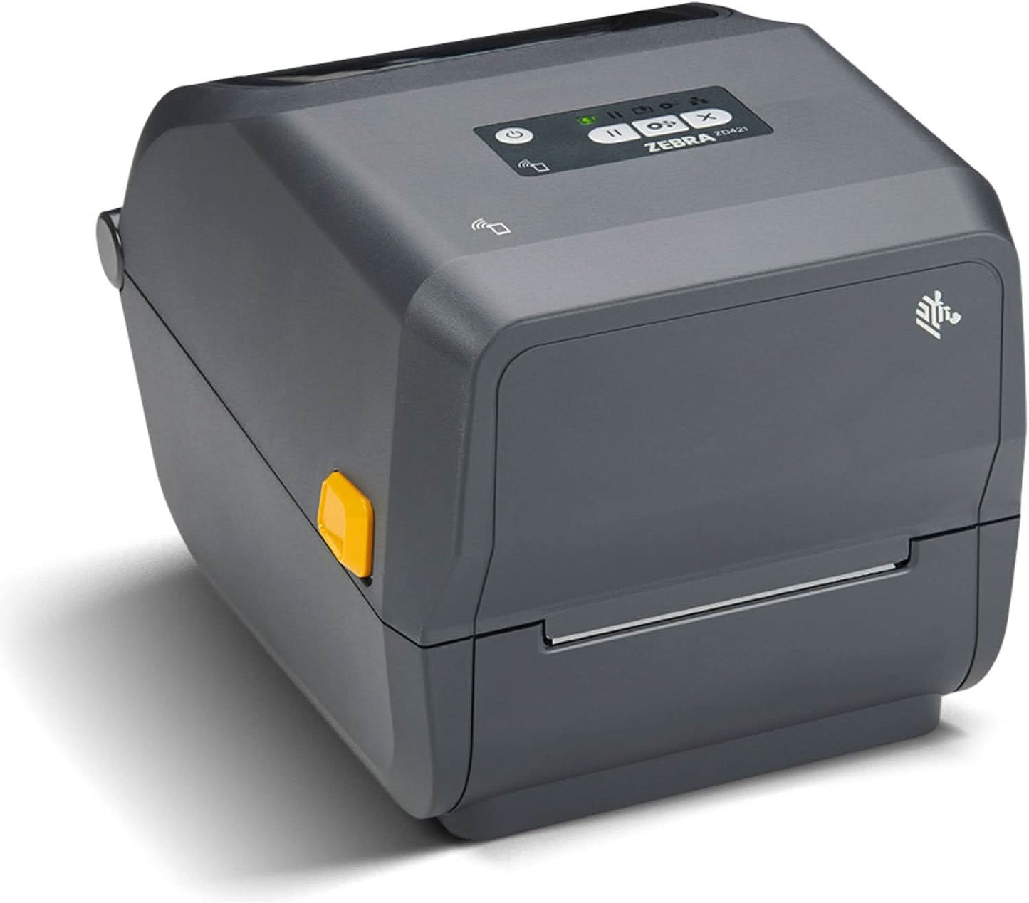 Zebra, ZD421 Thermal Transfer Desktop Printer | 300 dpi, 4" Print Width, USB/Ethernet (ZD4A043-301E00EZ)