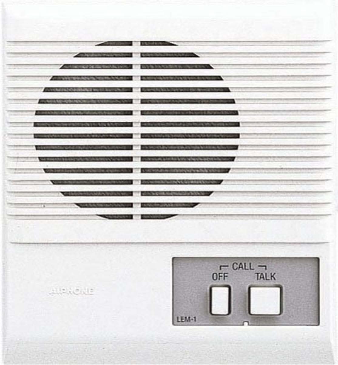 Aiphone LEM-1 Open Voice Master Intercom| Accepts One Door or Sub-Master Intercom