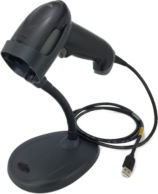 Honeywell Voyager XP 1470g Handheld Corded Barcode Scanner | 2D/1D/PDF/Postal, Includes Stand and Cable