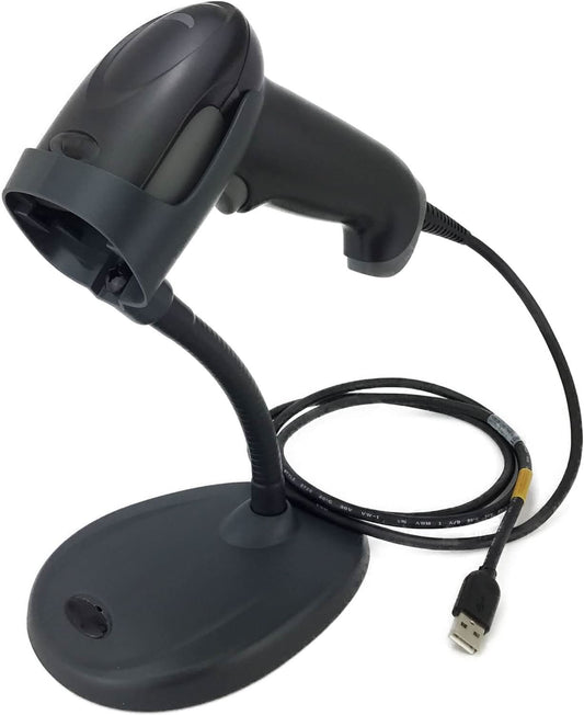Honeywell Voyager XP 1470g Handheld Corded Barcode Scanner | 2D/1D/PDF/Postal, Includes Stand and Cable