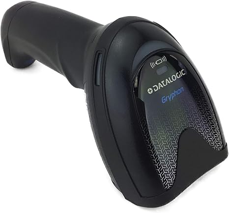Datalogic Gryphon GBT4500 Wireless Bluetooth Barcode Scanner | 1D/2D Imager, Omnidirectional, Includes Adjustable Cradle & USB Cord (GBT4500-BK-BT)