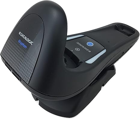 Datalogic Gryphon GBT4500 Omnidirectional 2D/1D Wireless Bluetooth Barcode Scanner/Imager, Includes Adjustable Cradle and USB Cord (GBT4500-BK-BT)