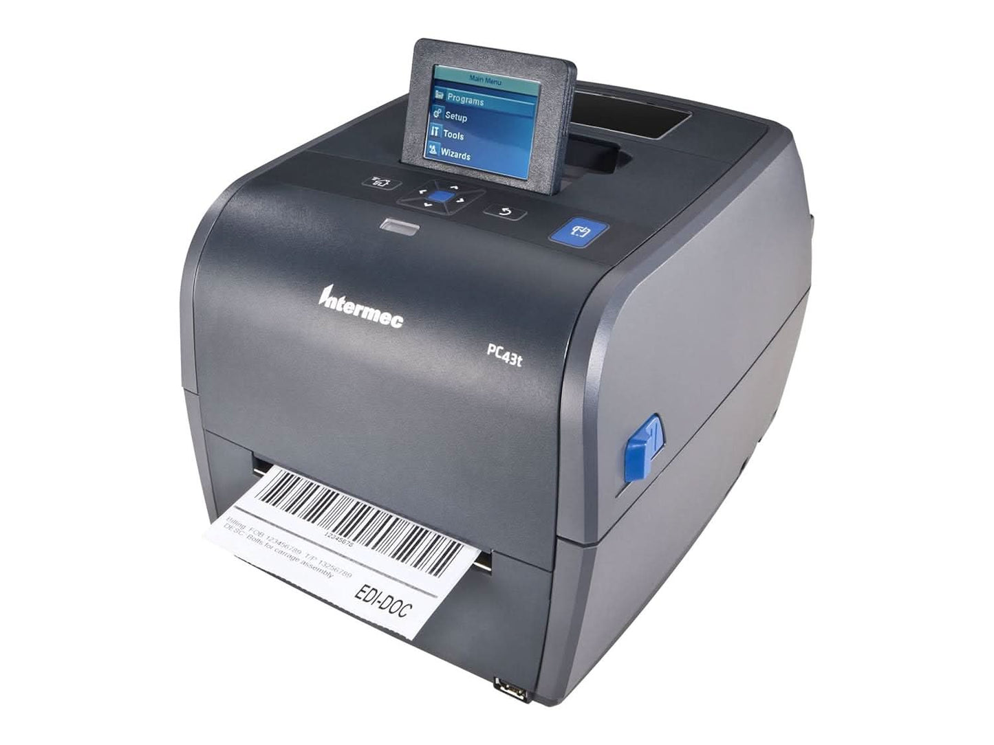 Intermec PC43T 4" Thermal Transfer/Direct Thermal Desktop Printer | 203 dpi, LCD, Tear-Off, Real Time Clock