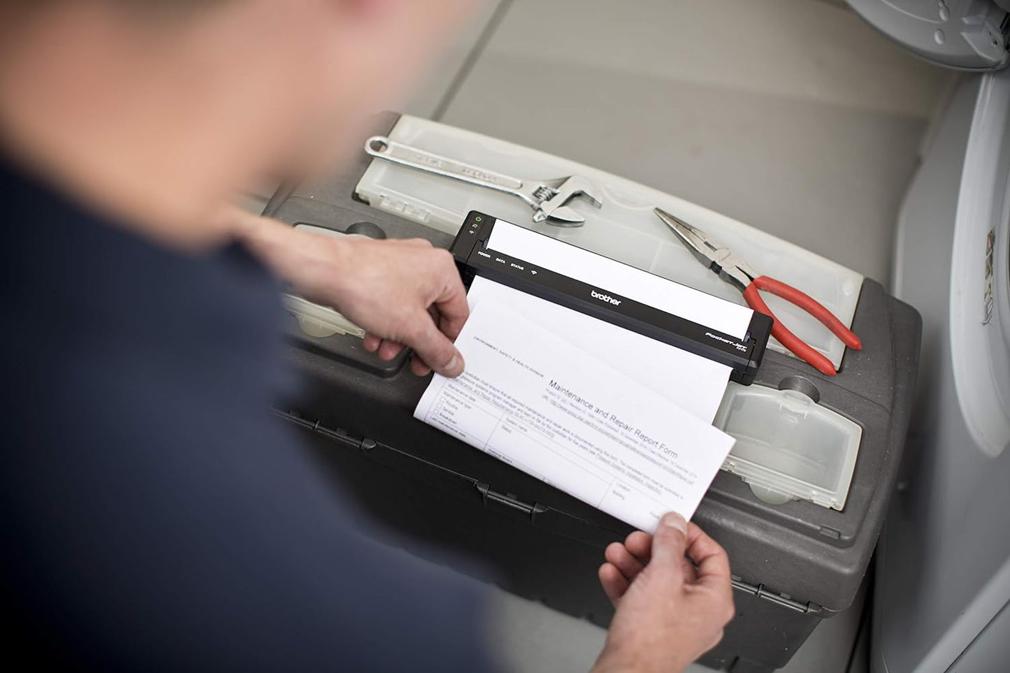 Brother PJ-722 PocketJet 7 Mobile Thermal Printer | USB