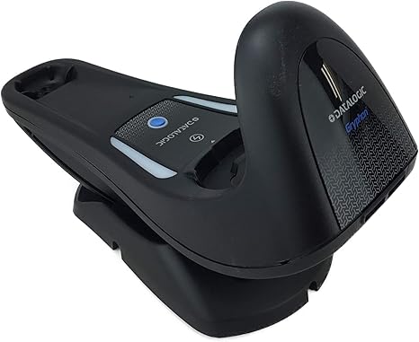 Datalogic Gryphon GM4500 Cordless Barcode Scanner | 1D/2D Imager, Omnidirectional, Includes Adjustable Cradle & USB Cord (GM4500-BK)