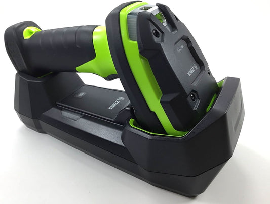 Zebra DS3678-HD Ultra-Rugged Cordless Scanner | High Density 1D/2D Imager, Bluetooth, FIPS, Cradle, Power Supply, 7ft USB Cable (CBA-U42-S07ZAR)