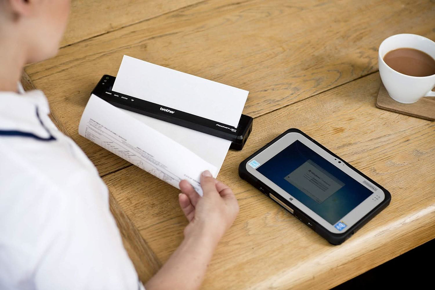 Brother PJ-722 PocketJet 7 Mobile Thermal Printer | USB