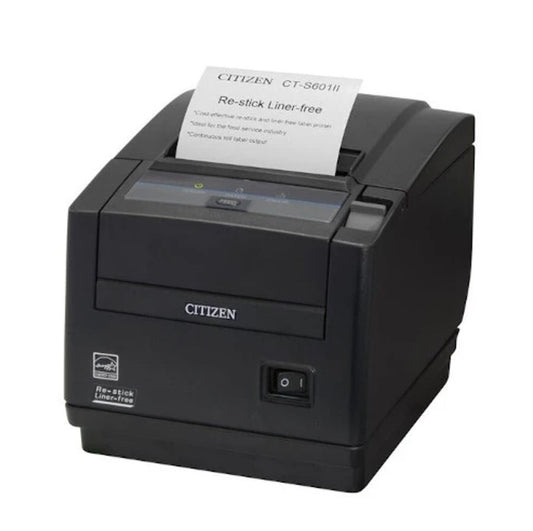 Citizen CT-S601IIS3UBUBKP CT-S601II Series Direct Thermal Receipt Printer | USB, Black
