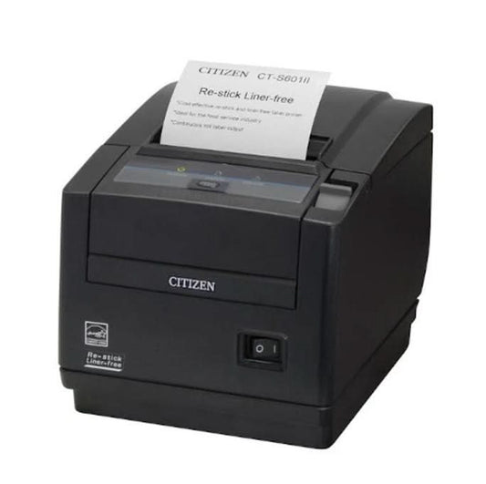 Citizen CT-S601IIS3UBUBKP CT-S601II Series Direct Thermal Receipt Printer | USB, Black