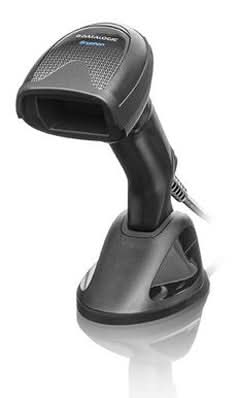 Datalogic Gryphon I GD4520 Barcode Scanner | 2D Megapixel Imager, USB-Only, Black, Includes All-in-One Permanent Base