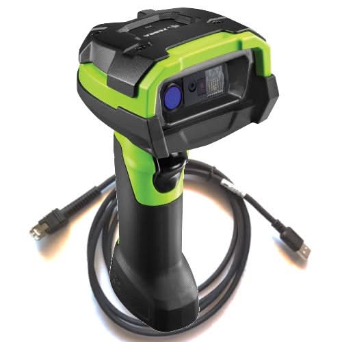 Zebra DS3608-XR Rugged Scanner Kit | Includes High Current Shielded USB Cable