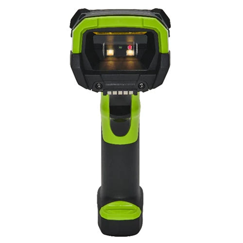 Zebra DS3678 Industrial Barcode Scanner | Cordless, FIPS, Keypad and Display, Scanner Only (Cradle/Cable/Power Required), Vibration Motor, Green