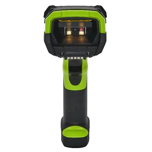 Zebra DS3678 Industrial Barcode Scanner | Cordless, FIPS, Keypad and Display, Scanner Only (Cradle/Cable/Power Required), Vibration Motor, Green