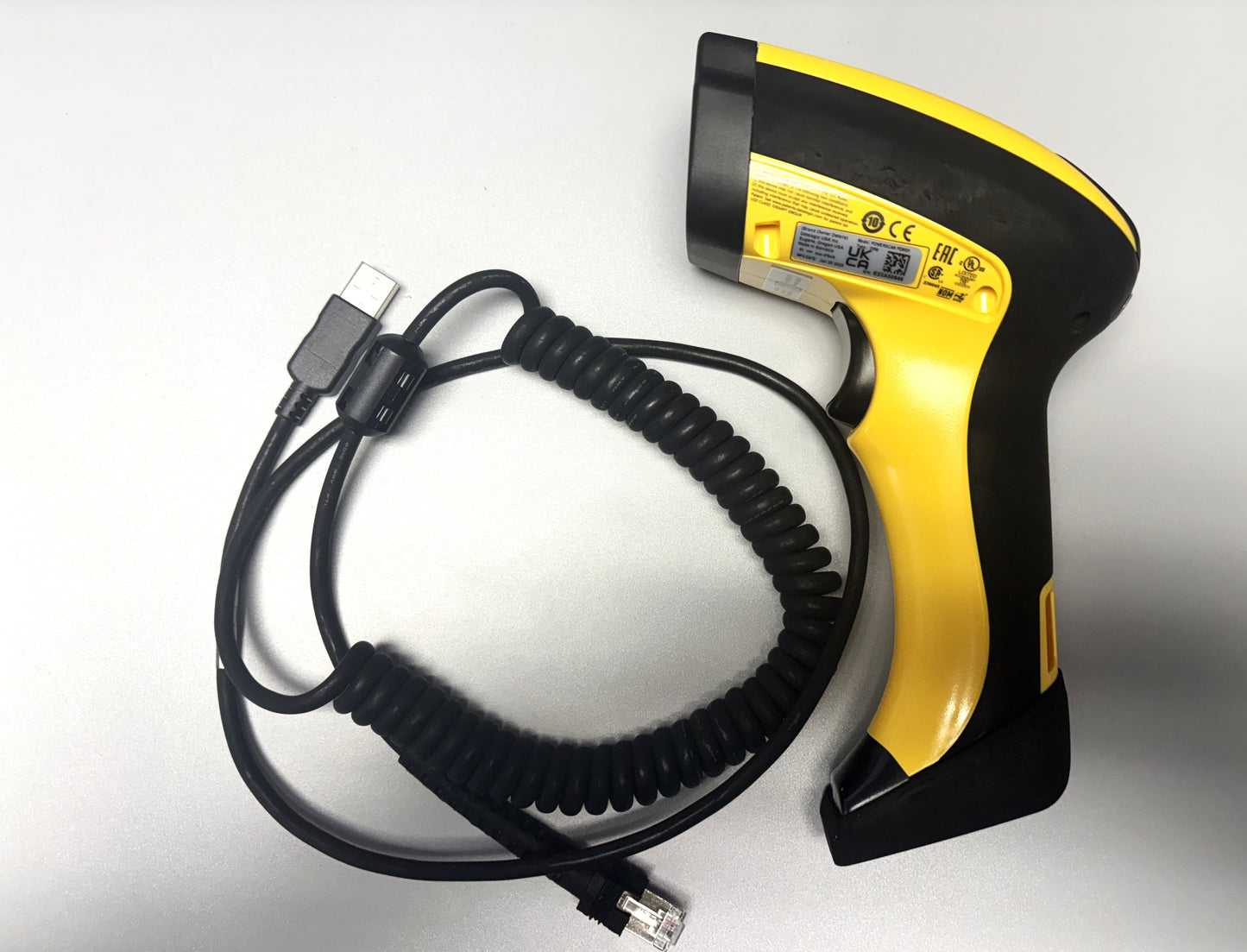 Datalogic PD9531-DPM Industrial Handheld Barcode Scanner | DPM Metal, Plastic, Etched part Code Reader, Corded, 1D/2D, IP65 Rated, USB/RS-232, Rugged Design, with CAB550 Cable