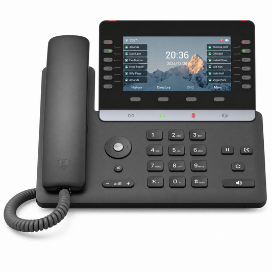 Yealink SIP-T85W Premium IP Business Phone with 5.5" Display, Wi-Fi 6, Bluetooth 5.0