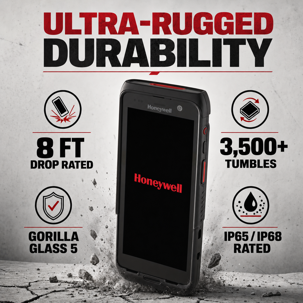 Honeywell CT47 (X0N) Mobile Computer - Ultra-Rugged WIFI Handheld with FlexRange Scanning