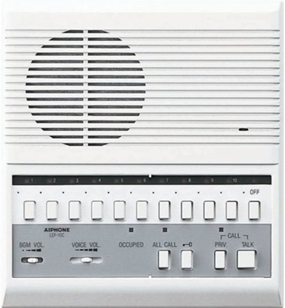 Aiphone LEF-10, 10-Call Master Station