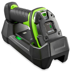 Zebra DS3678-XR Industrial Barcode Scanner | Extended Range 1D/2D Imager, Cordless, FIPS, Wired (Cradle/Cable/Power Required), Vibration Motor, Green
