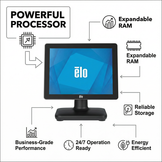 Elo EloPOS 15" Point of Sale System, 4:3 15-inch Touchscreen