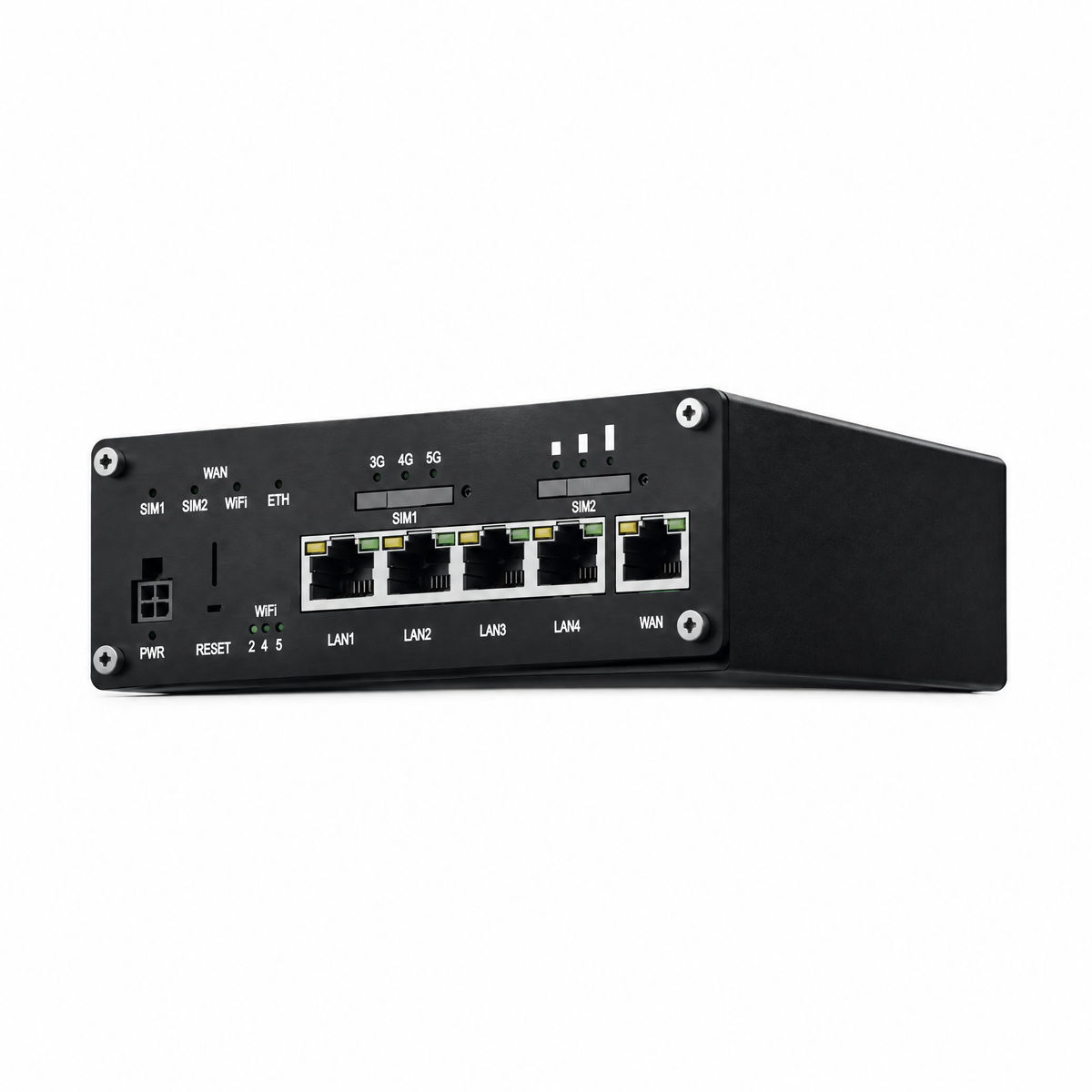 Teltonika RUTM54000000 5G Industrial Cellular Router with Dual-Band WiFi and Dual SIM Failover