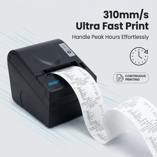 SNBC BTP-R880NPV Thermal Receipt Printer - USB, Serial, Direct Thermal, Auto Cutter