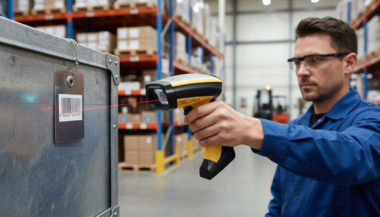 Datalogic PD9531-DPM Industrial Handheld Barcode Scanner | DPM Metal, Plastic, Etched part Code Reader, Corded, 1D/2D, IP65 Rated, USB/RS-232, Rugged Design, with CAB550 Cable