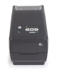 Zebra ZD411 Thermal Transfer Label Printer | 300 DPI, USB/USB Host, Modular Connectivity, WiFi 802.11ac, BT4, US Cord