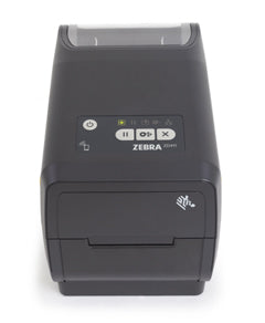 Zebra ZD411 Thermal Transfer Label Printer | 300 DPI, USB/USB Host, Modular Connectivity, BTLE5, US Cord