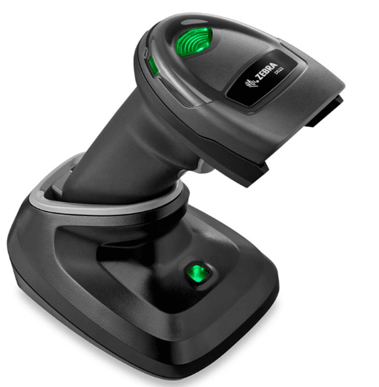 Zebra DS2278-SR6U2100PRW Cordless Handheld Barcode Scanner | USB Kit with Cradle, Black
