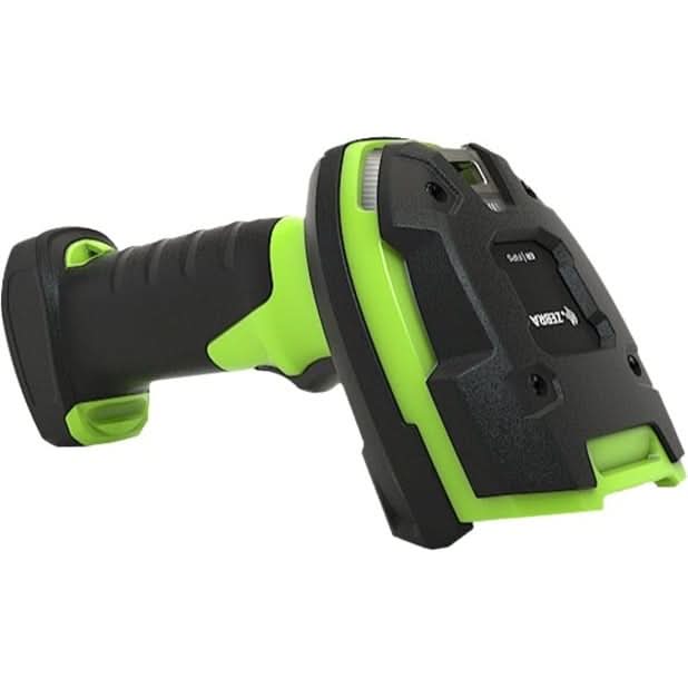 Zebra LI3608 Extended Range 1D Barcode Scanner | Rugged, Industrial Green, Vibration Motor