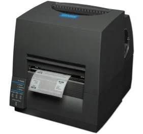 Citizen CL-S631II-WUBK Type II Barcode Printer | Direct Thermal/Thermal Transfer, WiFi, Grey, Power Cord Included