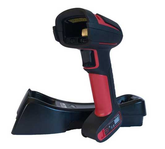 Honeywell Granit XP 1991iXR-3USB-5-N Scanner Kit | Wireless Industrial 1D/2D, XR FlexRange, Red, Smart Battery , Base ,with USB Type A 3m Cable