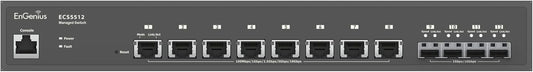 EnGenius Cloud 10 Gigabit ECS5512 8-Port 10G with 4 10G SFP+ Uplink Ports