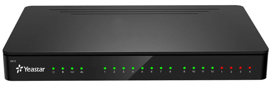 Yeastar S50 VoIP PBX | 12 Analog/8 VoIP Extensions, 8 Concurrent Calls, 4 Trunks, Auto Provisioning (Yealink/Cisco/Poly)