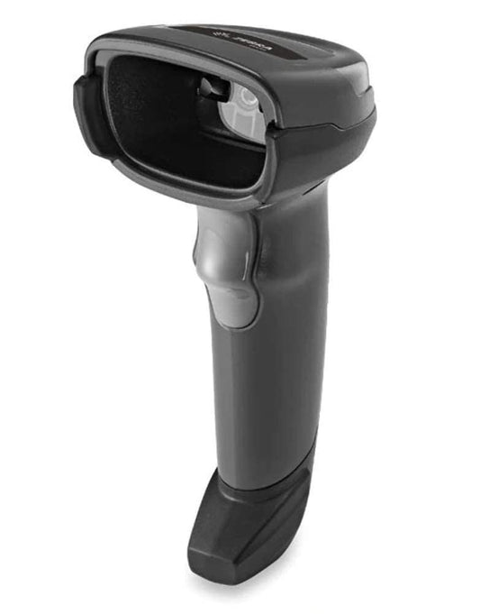 Zebra DS2208-SR Handheld Barcode Scanner Kit | Corded 1D/2D Imager, Standard Range, Stand + Shielded USB Cable, Black (DS2208-SR7U2100SGW)