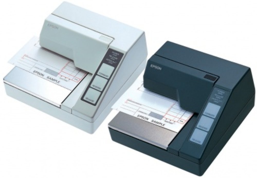 Epson TM-U295-292 Dot Matrix Slip Printer Serial Dark Gray (No Cable and Power Supply) C31C163292