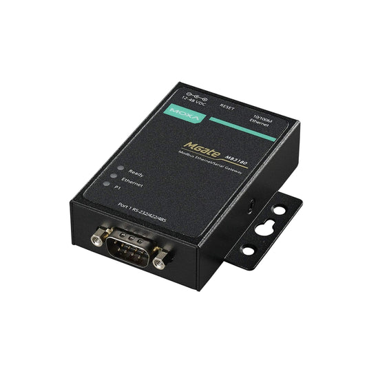 Moxa | Protocol Gateways, 1-Port, Modbus Gateway, MGate MB3180/MB3280/MB3480 Series