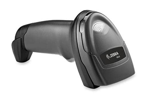 ZEBRA DS2208-Series SR Corded Handheld Standard Range Imager Kit with Stand and Shielded USB Cable, Black (DS2208-SR7U2100SGW)