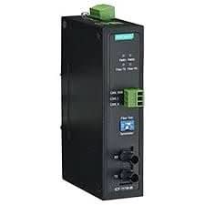 MOXA ICF-1170I-M-ST-T Field to Fiber Converter | Multi-Mode, ST Connector, -40 to 85°C